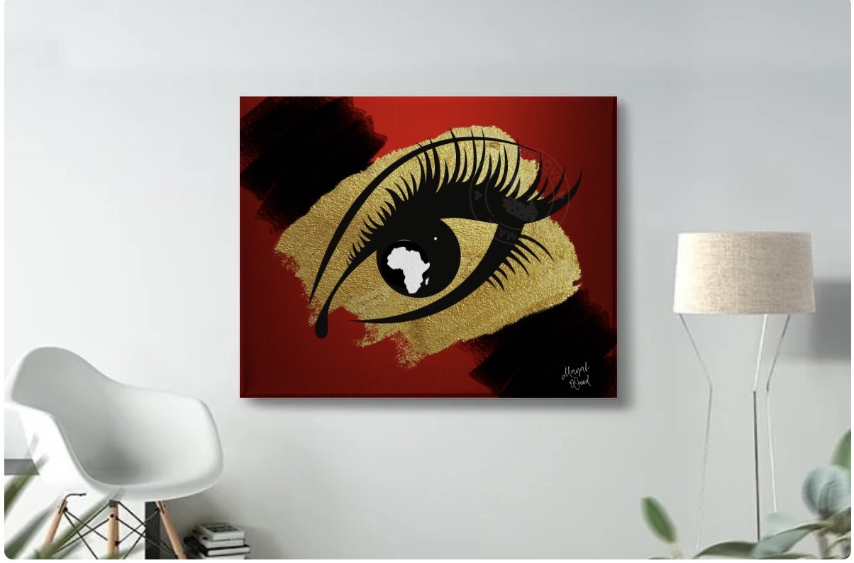 Accentuate Me Canvas Print Art