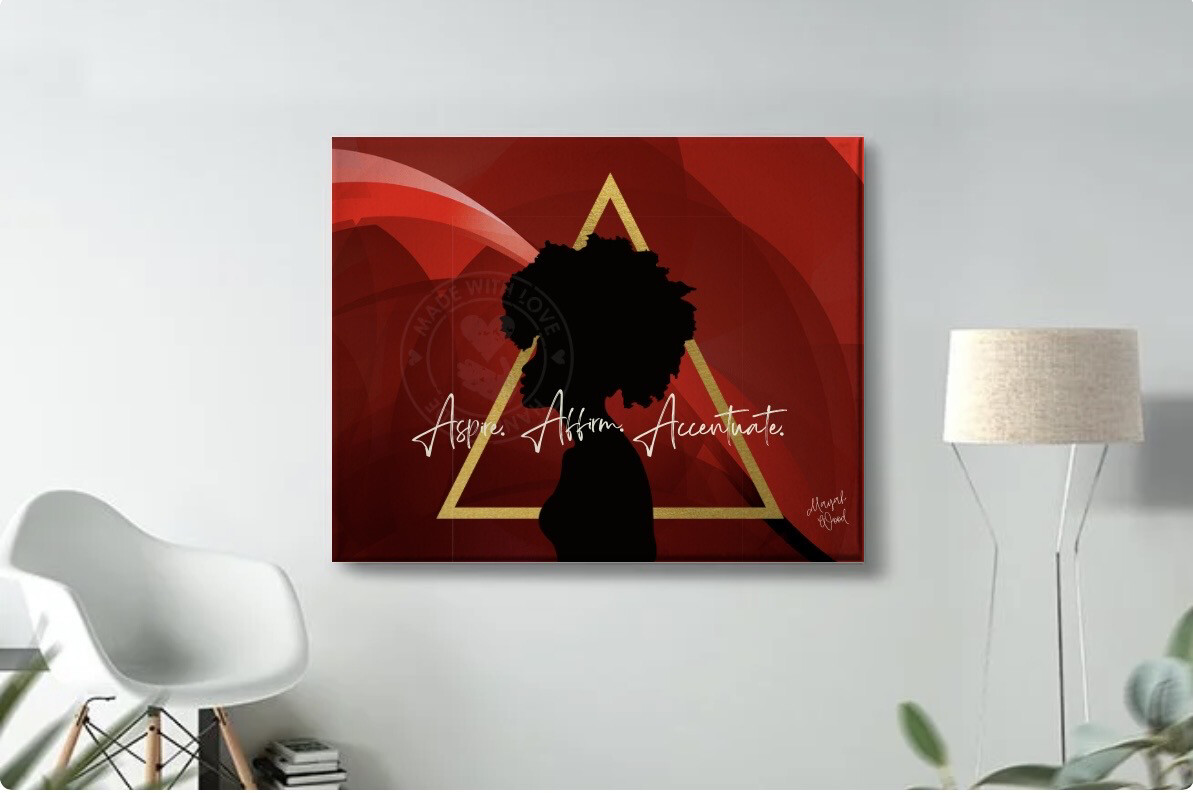 Accentuate Me Canvas Art