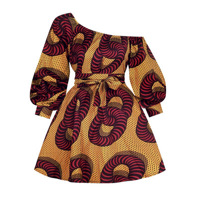 Circle Of life African Print Dress