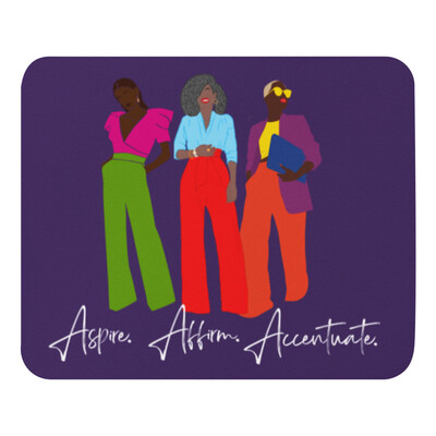 Women On The Move Mouse pad