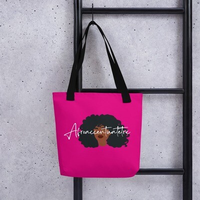Afroaccentuatetric Tote bag