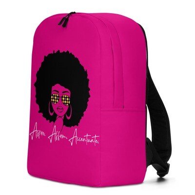 Pink Minimalist Backpack