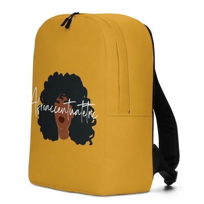 Gold Minimalist Backpack