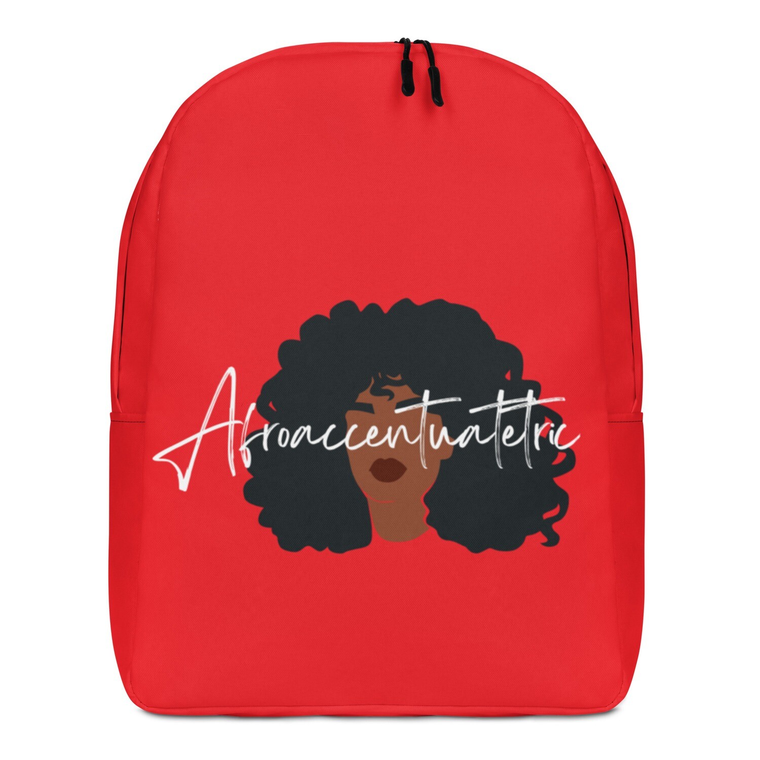 Red Minimalist Backpack