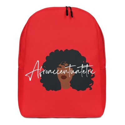 Red Minimalist Backpack