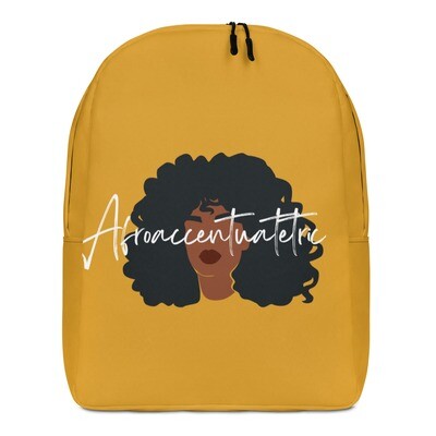 Gold Minimalist Backpack
