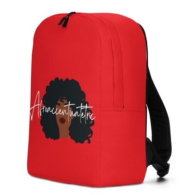 Red Minimalist Backpack