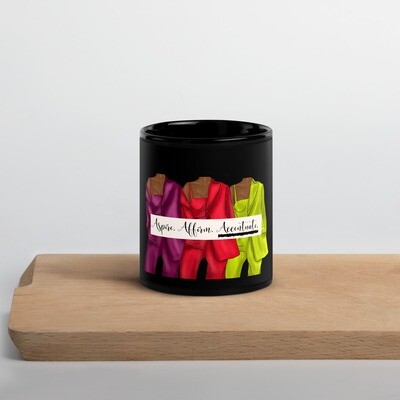 Black Glossy Mug