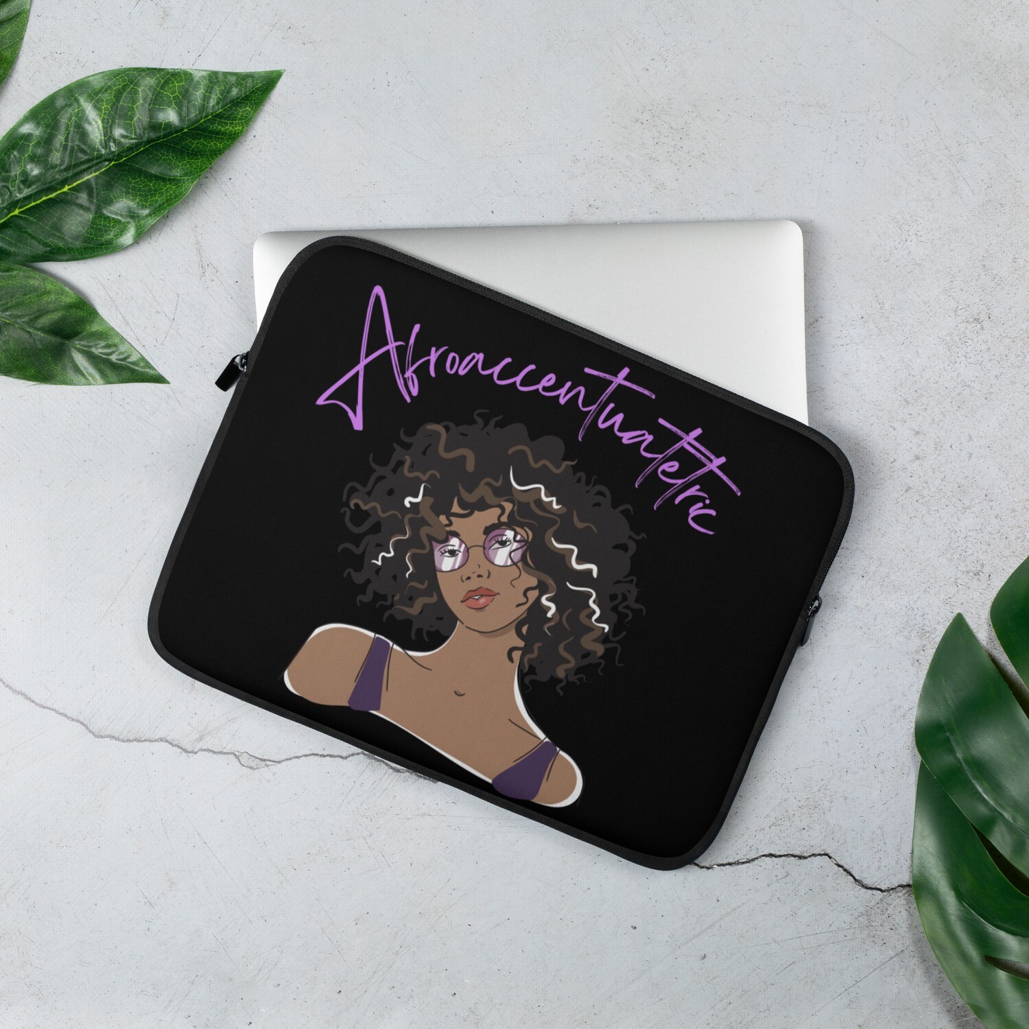Curly Laptop Sleeve, Size: 13 in