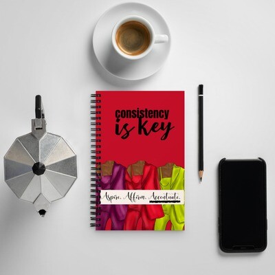 Suit Spiral notebook