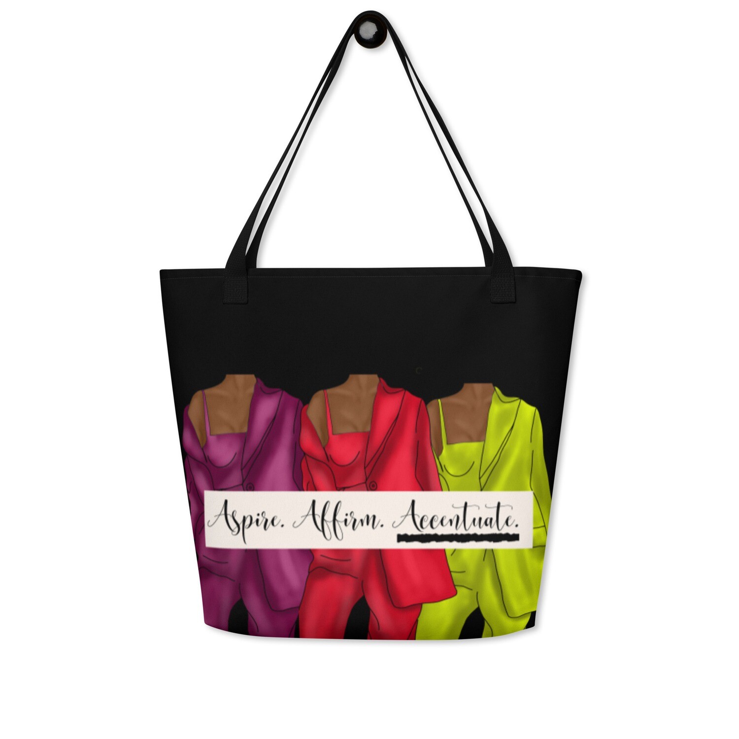 All-Over Print Large Tote Bag