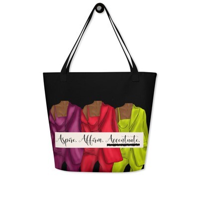 All-Over Print Large Tote Bag