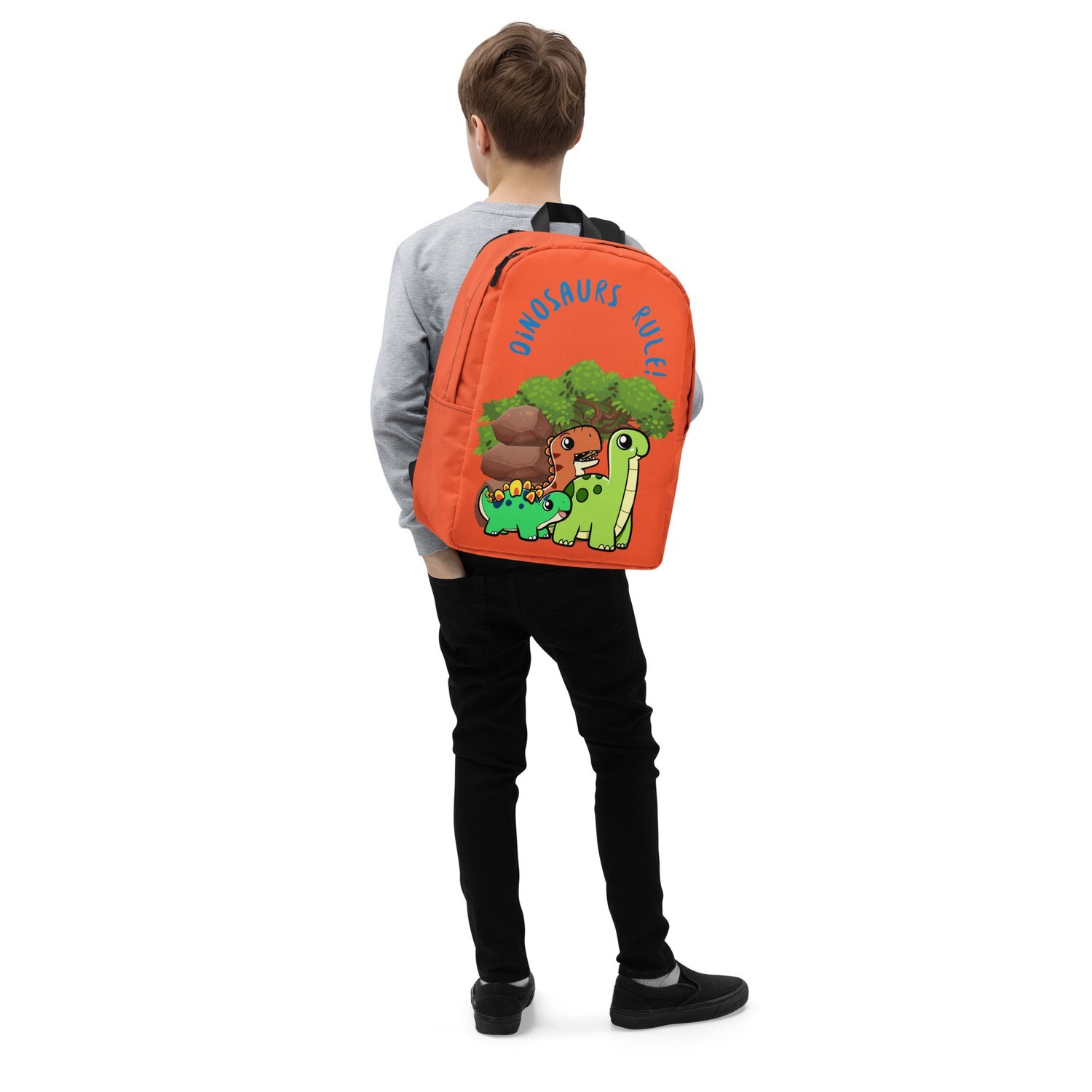 Dinos rule Minimalist Backpack