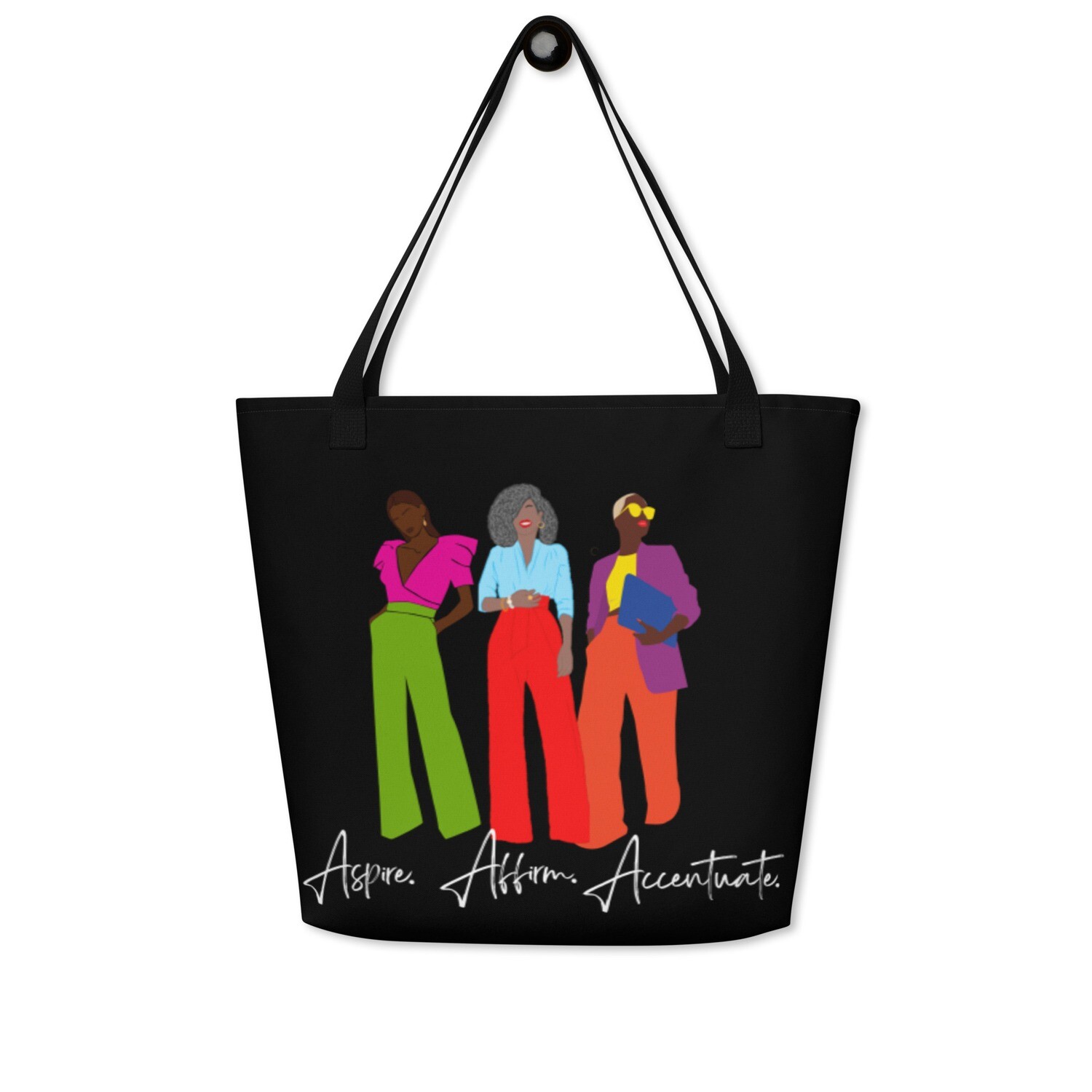 All-Over Print Large Tote Bag