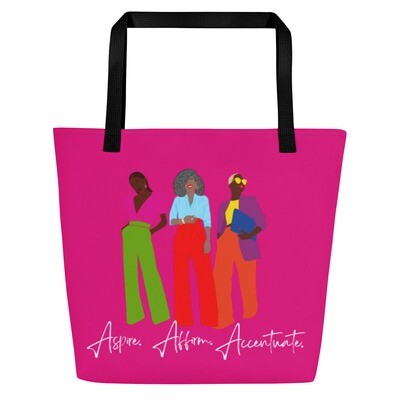 All-Over Print Large Tote Bag