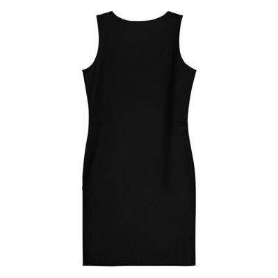 Black Head Wrap Cut &amp; Sew Dress