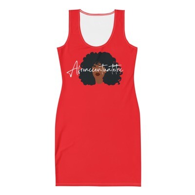 Afroaccentuatetric Cut &amp; Sew Dress