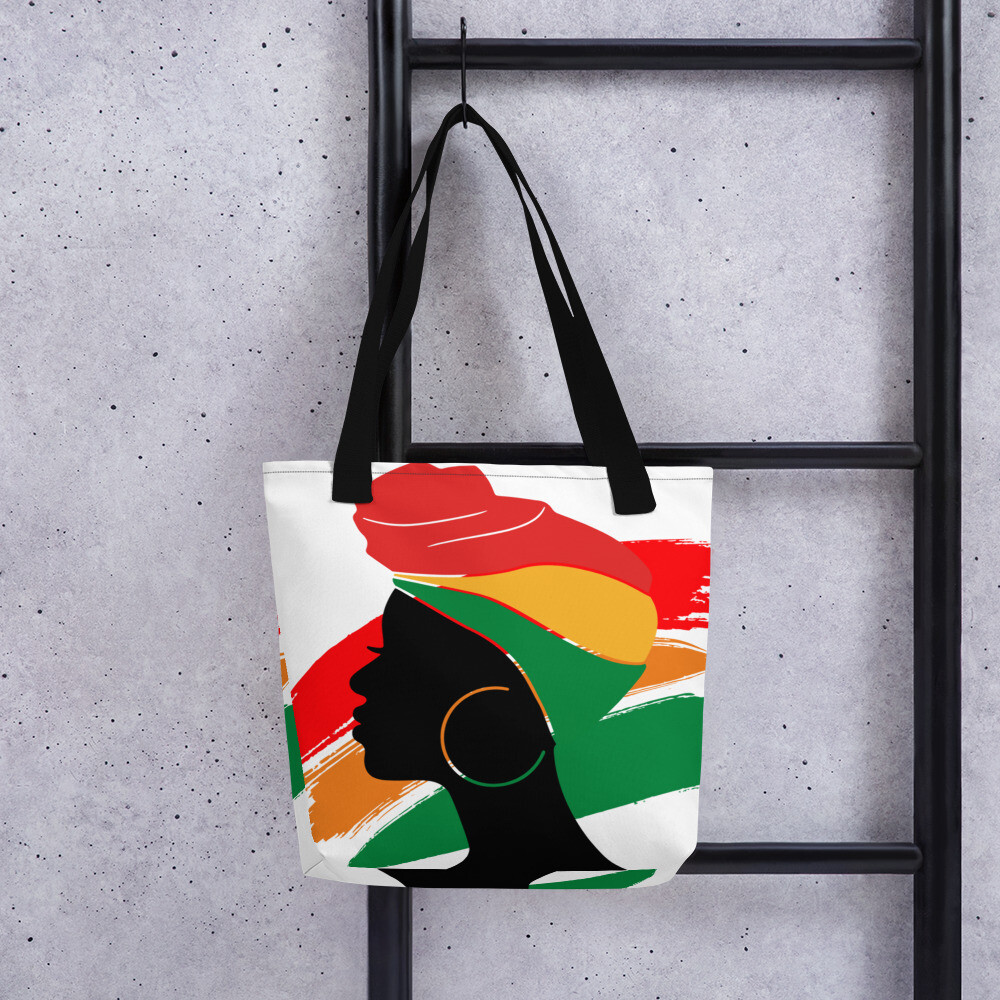 Head wrap Tote bag