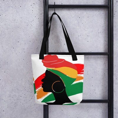 Head wrap Tote bag