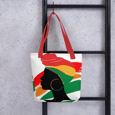 Head wrap Tote bag