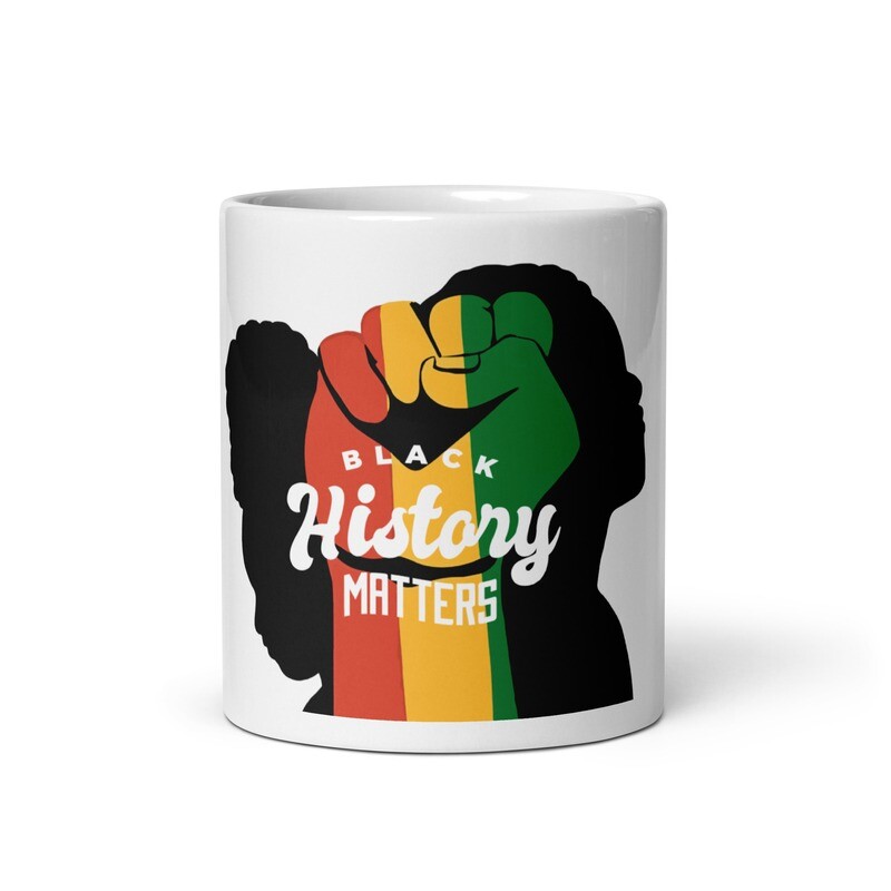 It Matters White glossy mug