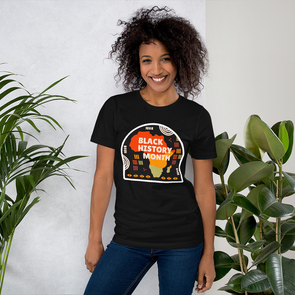 BHM Unisex t-shirt, Color: Black, Size: S
