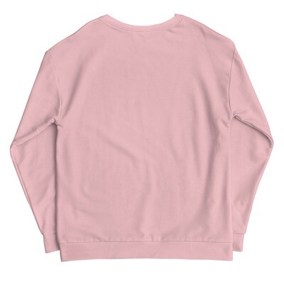 Afroaccentuatetric pink sweatshirt 