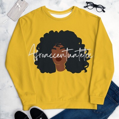 Yellow Afroaccentuatetric Sweatshirt
