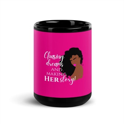 Black Glossy Mug