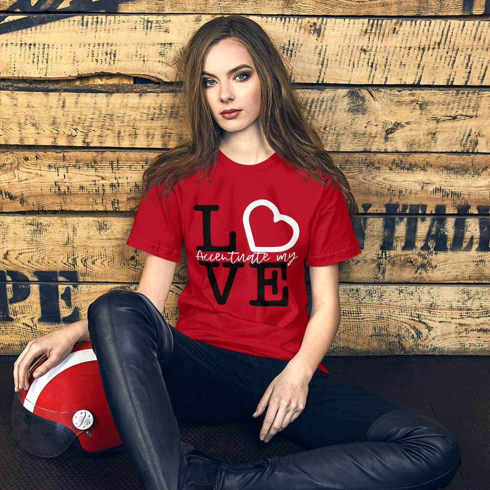 Unisex t-shirt, Color: Red, Size: XS