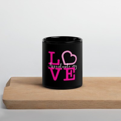 Black Glossy Mug