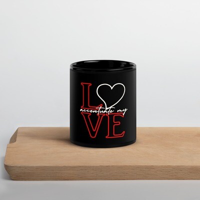 Black Glossy Mug