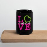 Black Glossy Mug