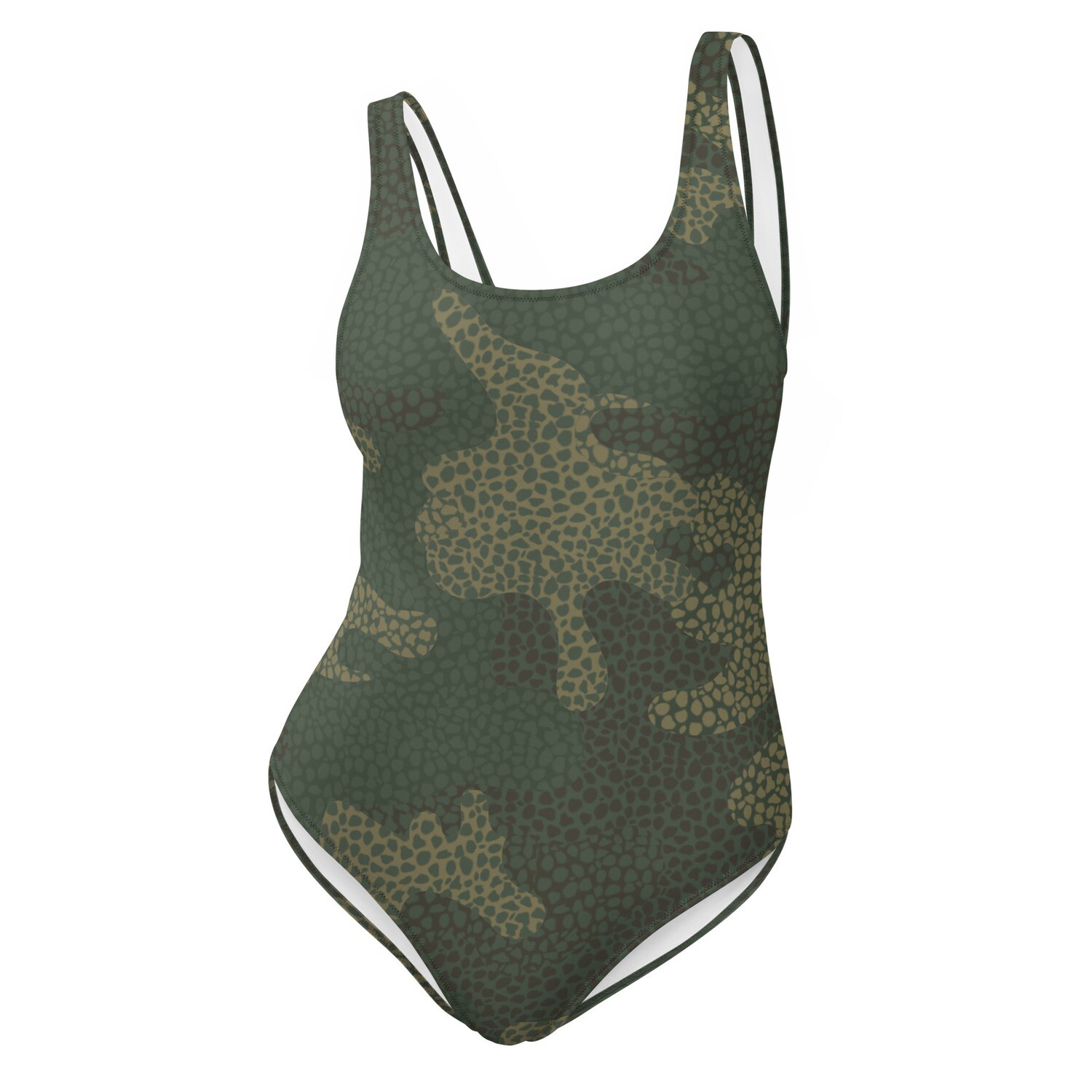 Camo One-Piece Swimsuit, Size: XS