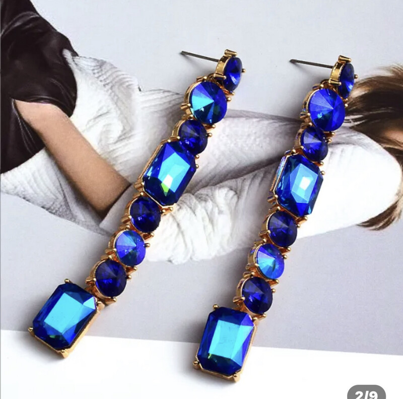 Blue Royal Danglers
