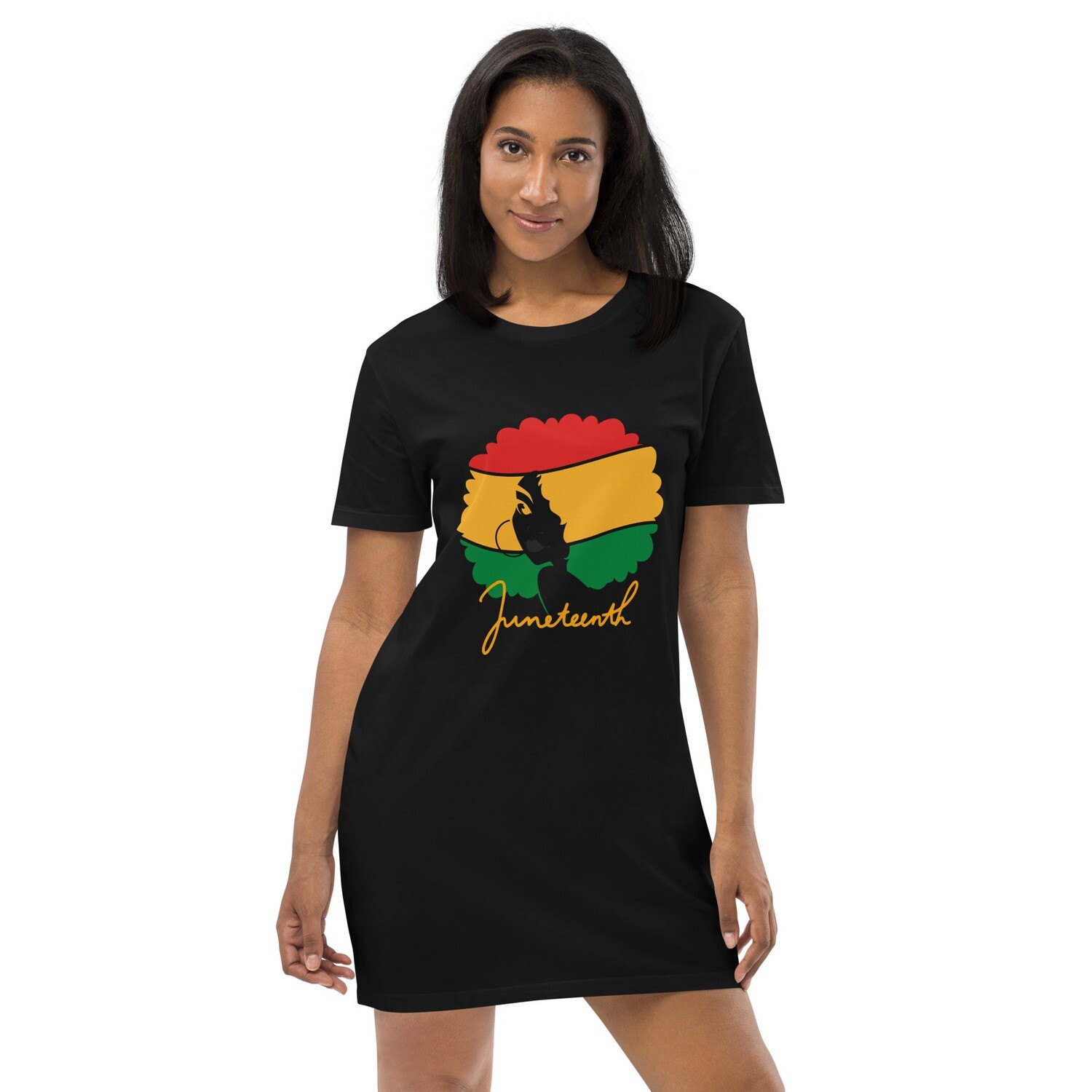 Organic cotton t-shirt dress, Size: XS