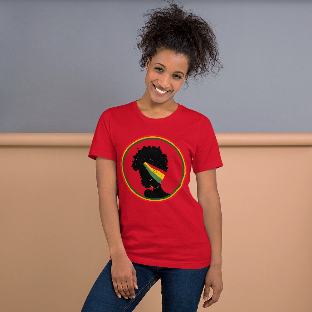 Unisex t-shirt, Color: Red, Size: XS