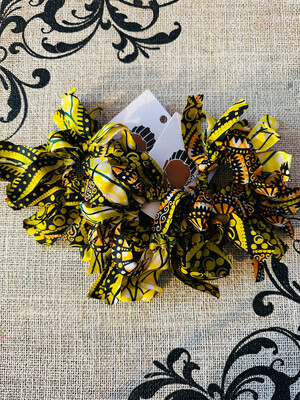 New Yellow Afrofringe (handmade)