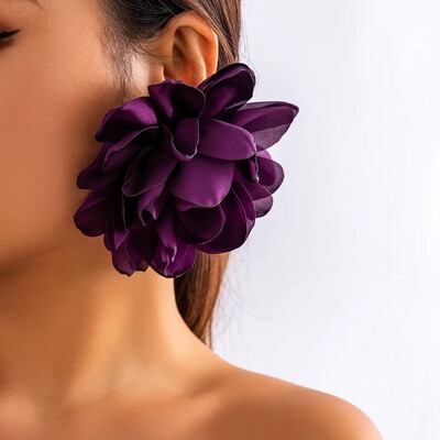 Grape Floral Earrings