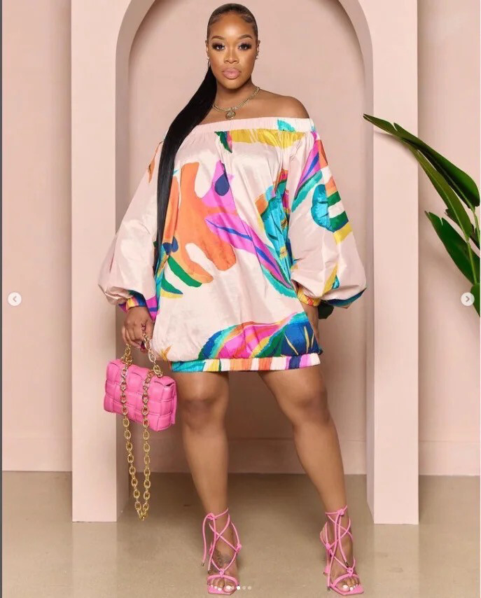 Pink Paradise Boho Dress