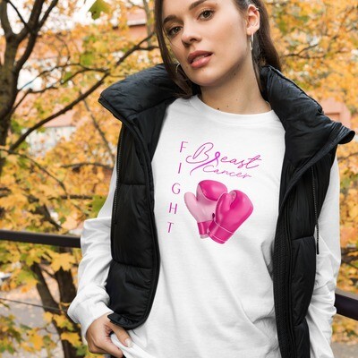 Fight Breast Cancer Unisex Long Sleeve Tee