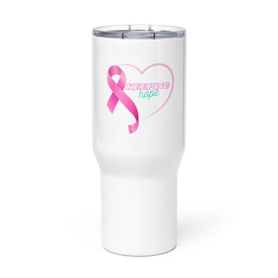 Keeping Hope Travel mug with a handle