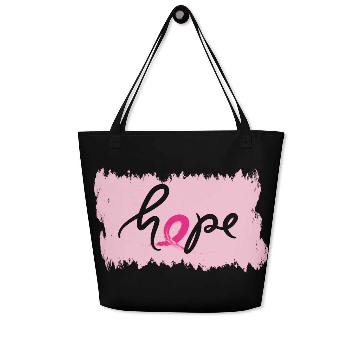 HOPE All-Over Print Large Tote Bag