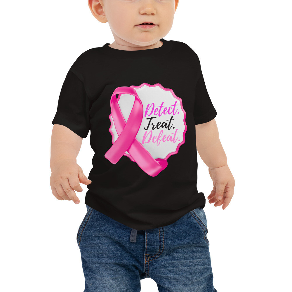 Defeat Cancer Baby Jersey Short Sleeve Tee