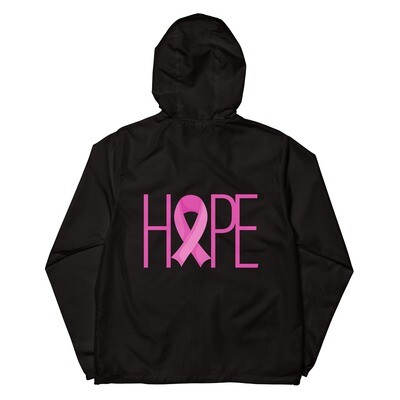 HOPE Unisex lightweight zip up windbreaker