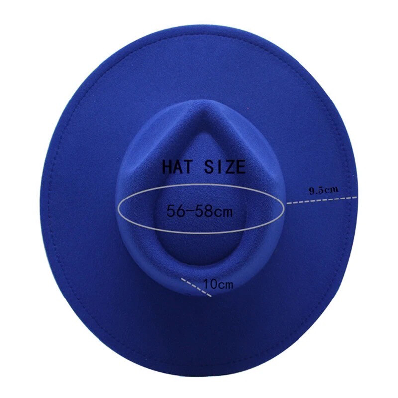 Blueberry Blue Fedora