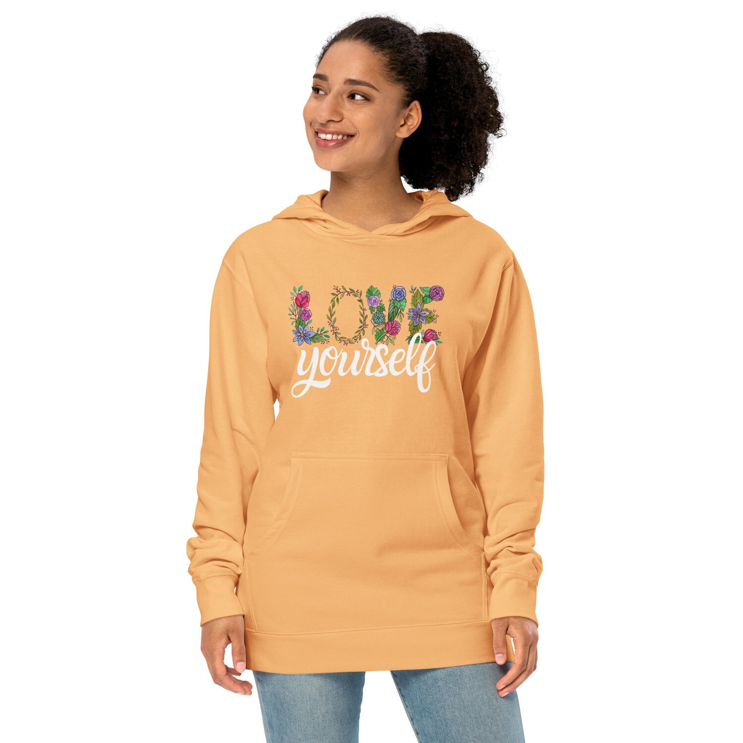 Love Yourself Unisex midweight hoodie
