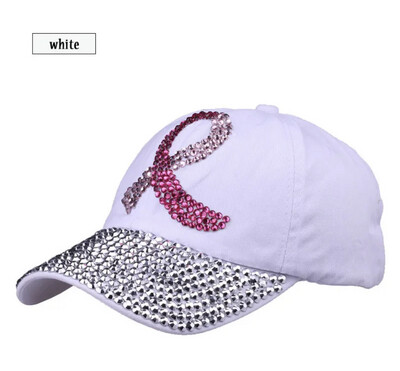 White Breast Cancer Cap