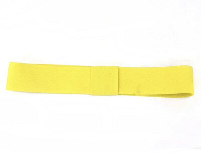 Yellow Elastic Hat Band