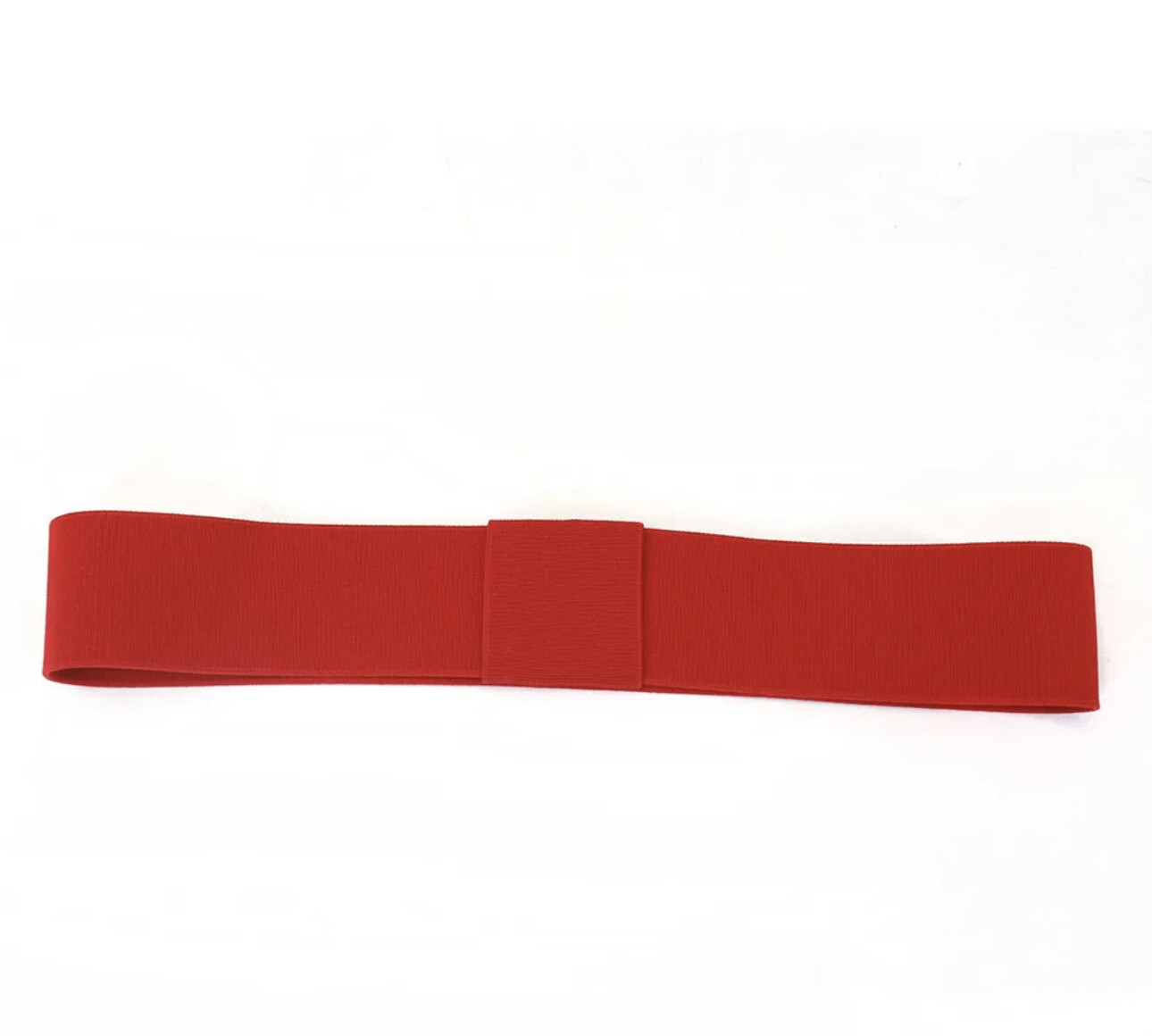 Red Elastic Hat Band